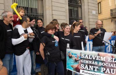#SalvemelSantPau mobilized about 40 entities and hundreds of neighbors.